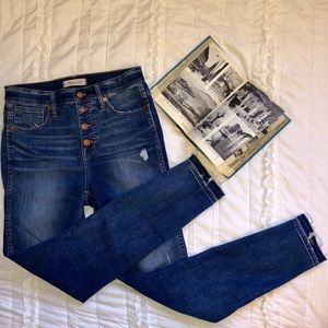 Madewell 10” High Rise Skinny Jeans